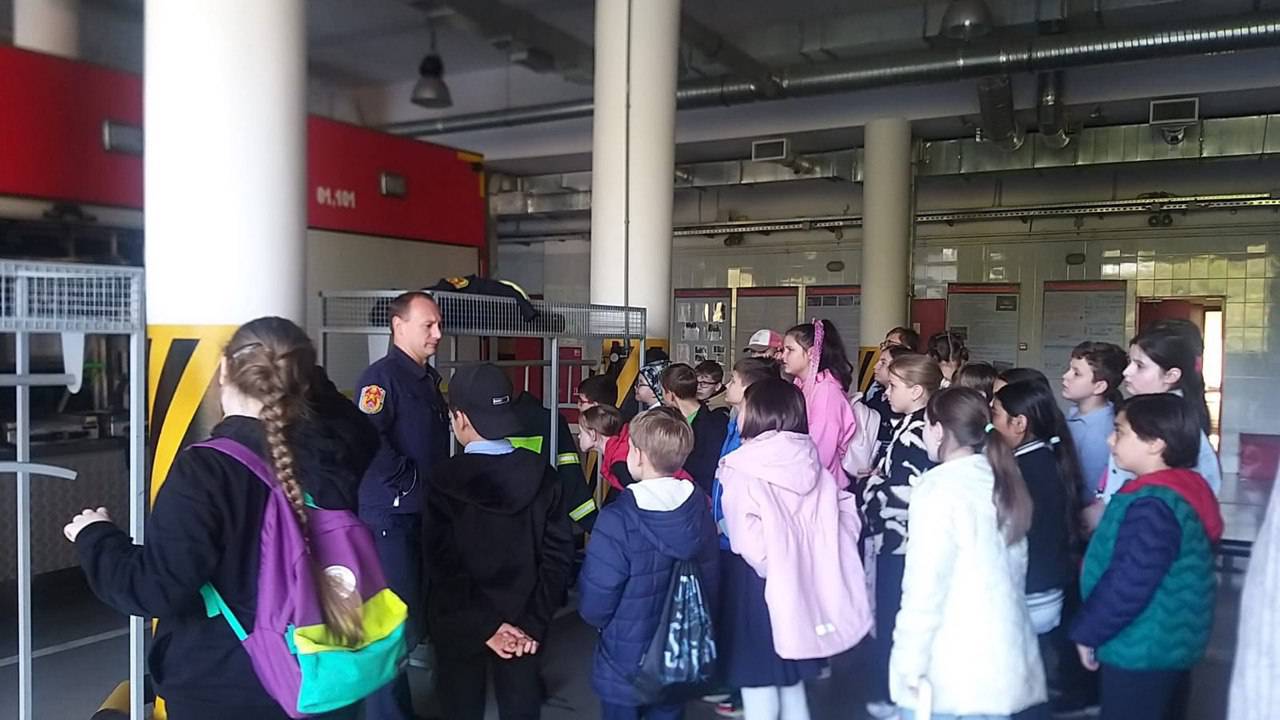 Экскурсия по пожарной части