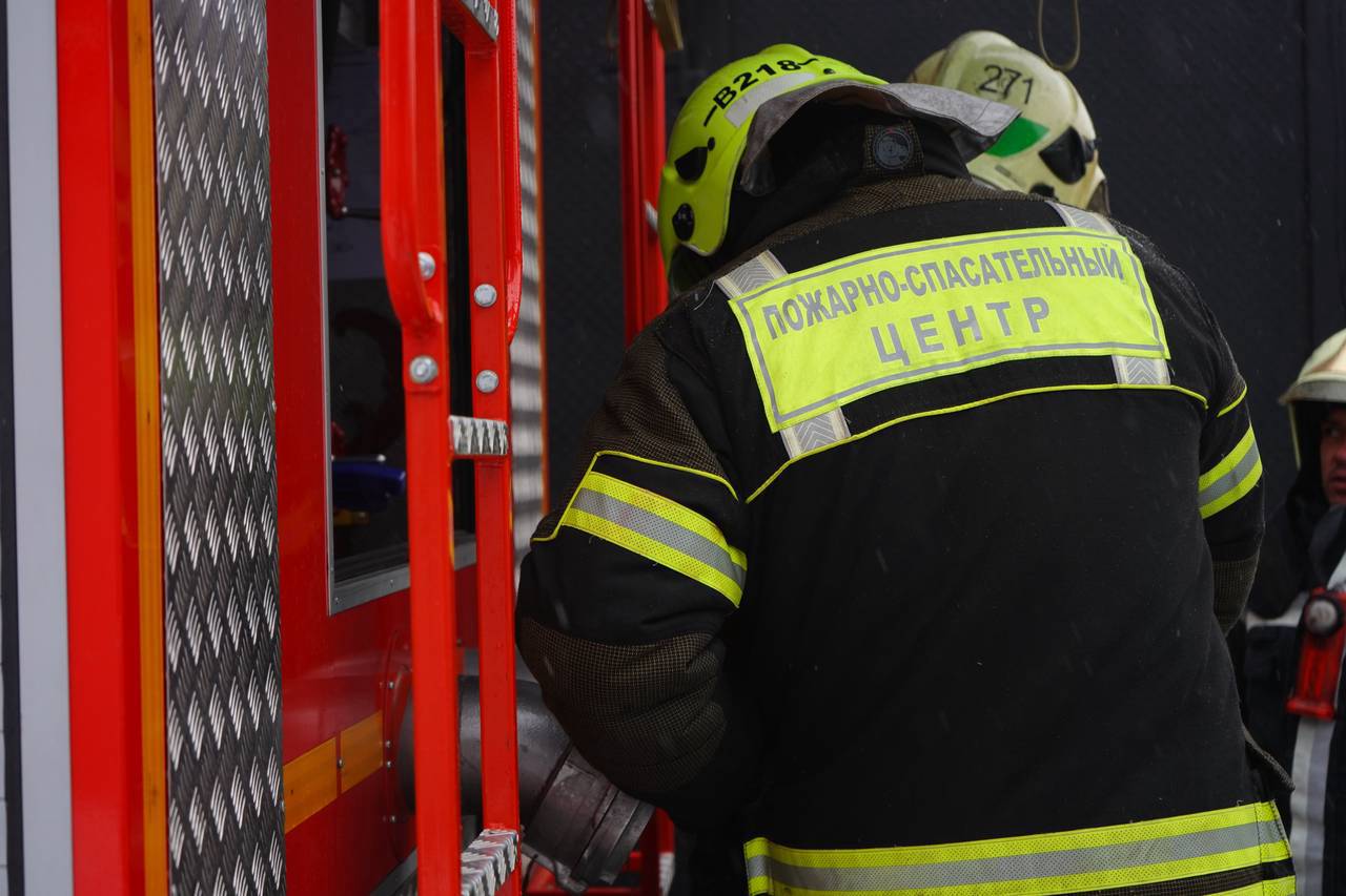 Условный пожар потушен