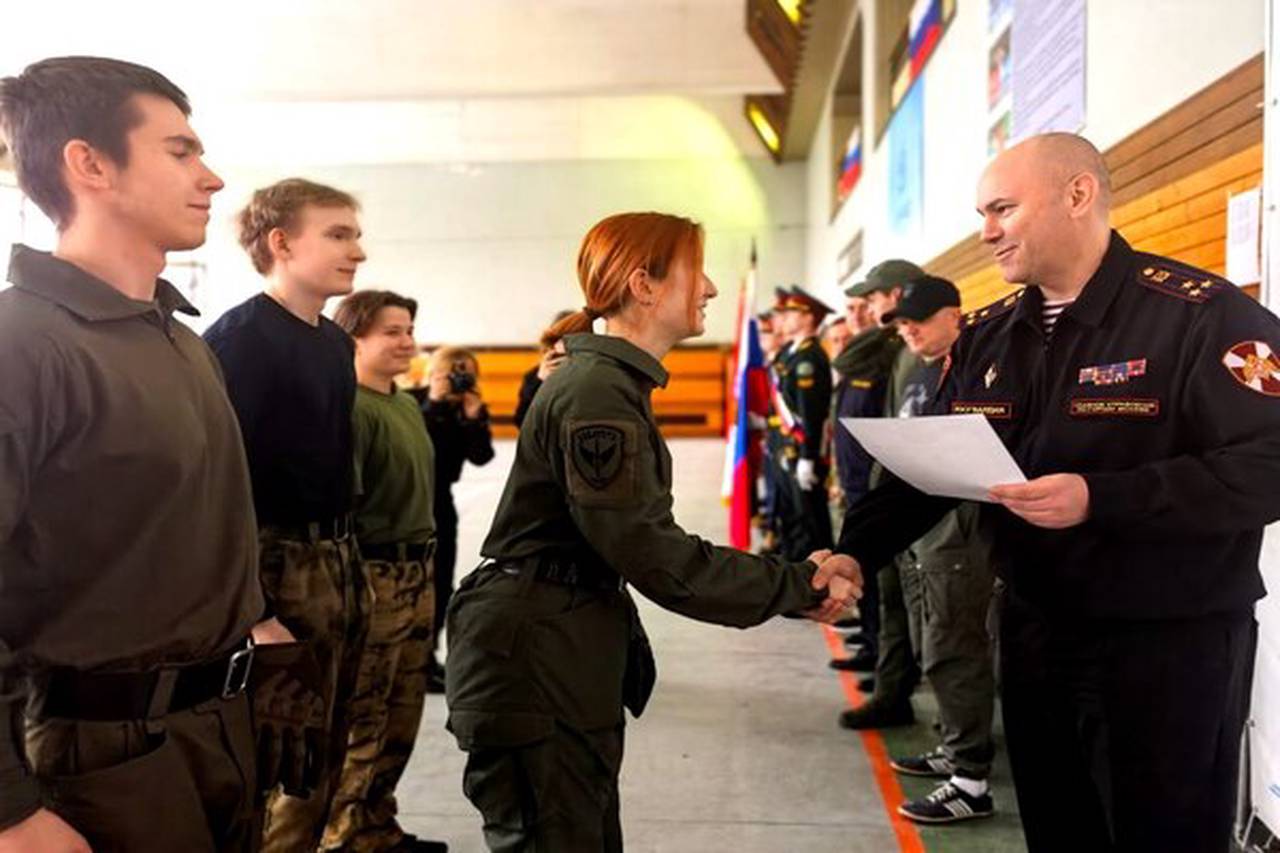 В московском Центре профподготовки Росгвардии прошёл День открытых дверей и военно-патриотическое многоборье