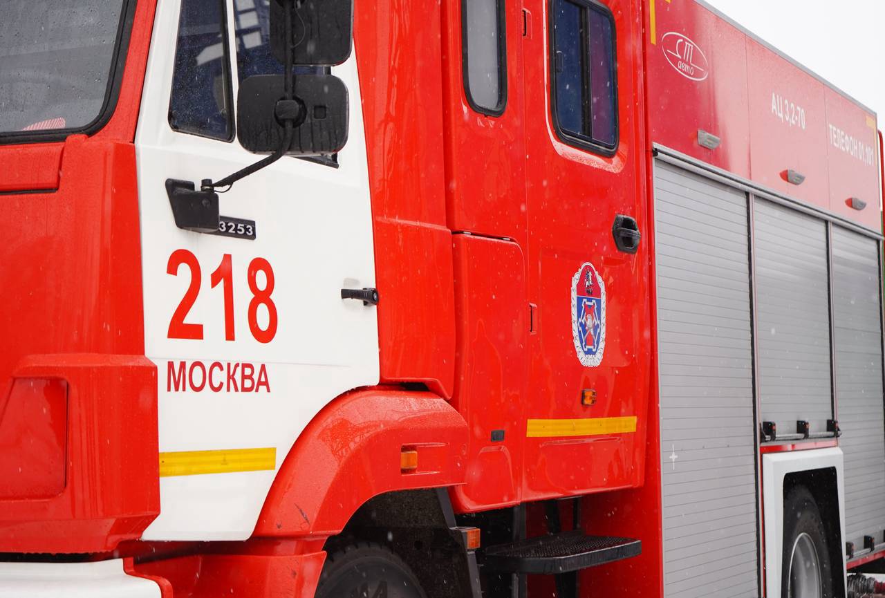 Пожарные провели занятия в торговом центре «Андреевский»