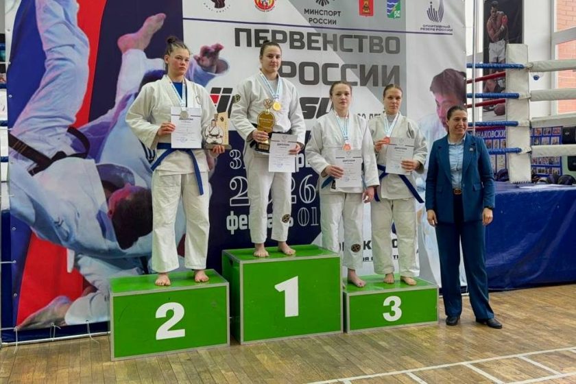 Финал Всероссийского первенства провели на татами местной спортивной школы «Олимп». Фото: страница МКСШОР «Юг» в социальных сетях